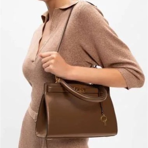 💰SOLD - 55814 - Tory Burch Lee Radziwill Small Satchel - Picture 14 of 16